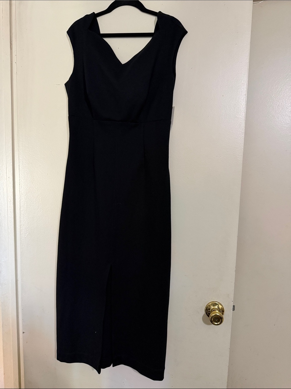 Anthopologie midi dress semi open back